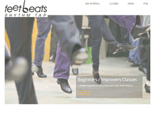 Tablet Screenshot of feetbeats.com
